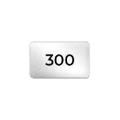 Couché brillant 300 g