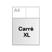 Carré XL (21 x 21 cm)