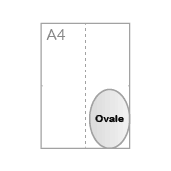 Ovale 9,5 x 14,5 cm
