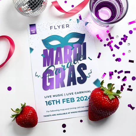 Flyers maken met luxe veredeling