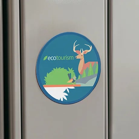 Veganistische stickers