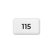 Glanzend bed 115 g