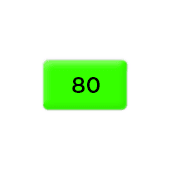 Fluo groen papier 80 g