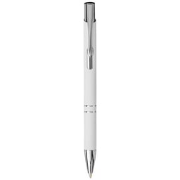 Moneta soft touch balpen met klikmechanisme (zwarte inkt)