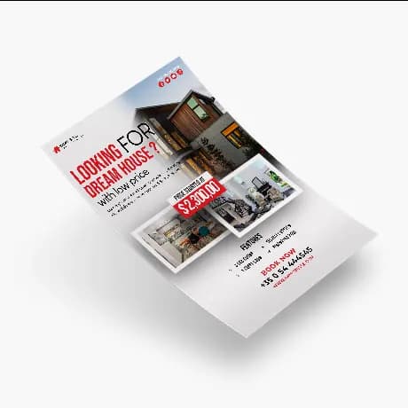 Flyers classiques imprimés pour une communication claire et impactante