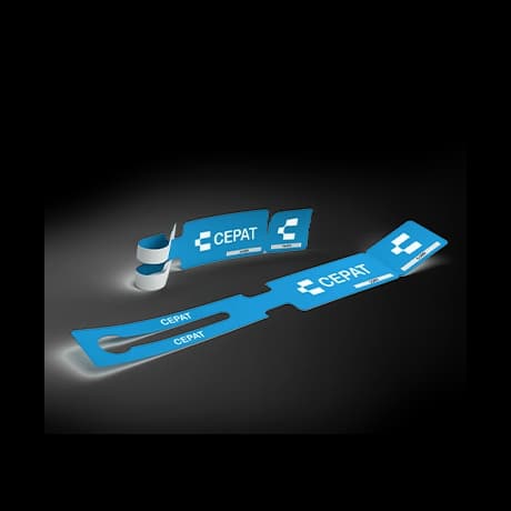 Étiquette de bagage personnalisée en papier léger