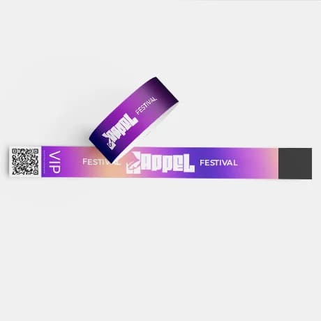 Tyvek® polsbandjes voor toegangscontrole en evenementen