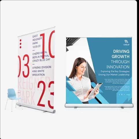 Gepersonaliseerde beachflags gedrukt en geleverd binnen 24u voor campagnes en beurzen