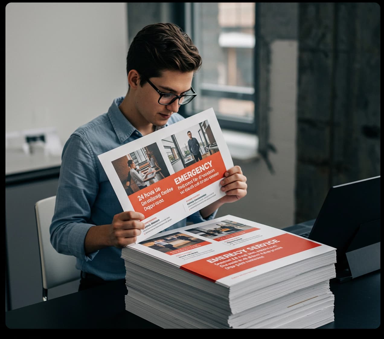 Professionele online productie voor grote administratieve oplagen